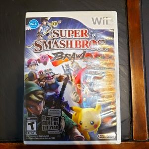 Wii Super Smash Bros Brawl DVD